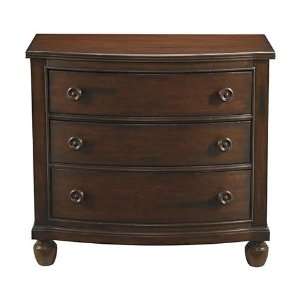  Plantation Style Mahogany Nightstand and Bedside Table 