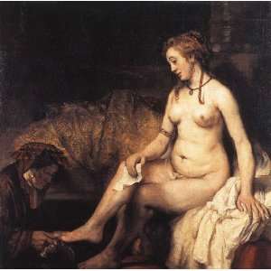    Acrylic Keyring Rembrandt Bathsheba at Her Bath