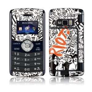   LG enV3  VX9200  Paramore  Riot Skin Cell Phones & Accessories