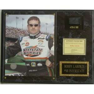  Bobby Labonte Raceused Tire Plaque