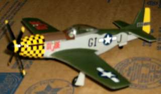 GI Joe P 51D Mustang Die Cast Metal Airplane MIB  