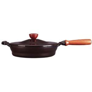 Lafont 2 3/4 Quart Buffet Casserole with Wood Handle, Country Black 