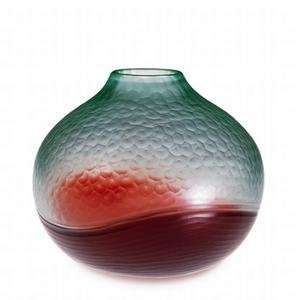  battuto bicolore vase by carlo scarpa for venini
