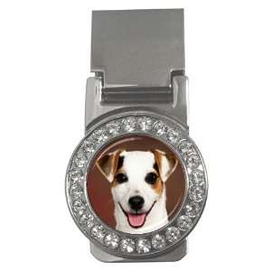  Jack Russell Puppy Dog 6 Money Clip CZ W0704 Everything 