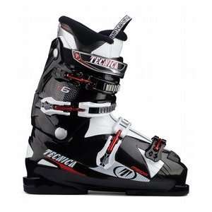  Tecnica Mega 6 Ski Boots White/Black