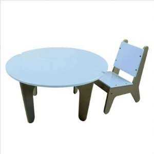  BB2 3pcs Play Table Set, Ozone BlueDark Sable
