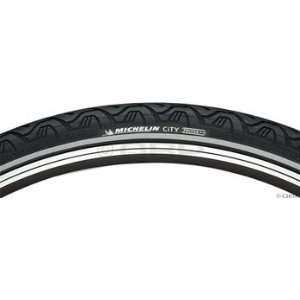  Michelin City 26x1.85 Reflective Strip Black Tire Sports 
