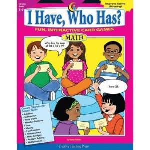  I Have Who Has Math 1 2 Toys & Games