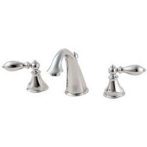   Lavatory Faucet with Lever Handles, All Metal Pop Up. Quick Connect H