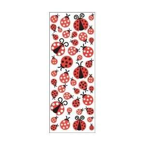   Sticko Puffy Classic Stickers Ladybugs; 6 Items/Order