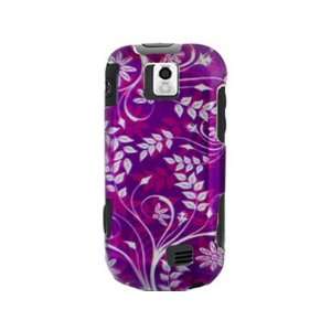   Case Purple Flower For Samsung Intercept Cell Phones & Accessories