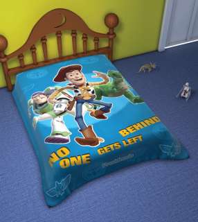 Toy Story 3 Twin Size Mink Style Blanket Plush Raschel Brand New 