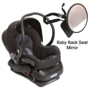   Cosi IC099APUMIR Mico Infant Car Seat w Back Seat Mirror   Total Black