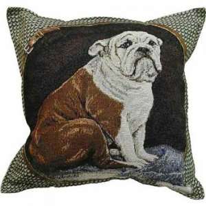 Bulldog Tapestry Pillow