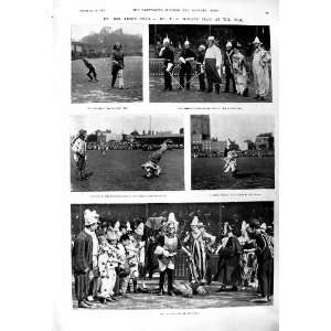  1901 Leno Dewar Oval Cricket Campbell Hastings Hawke 