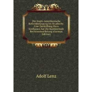   Kontinentale Rechtsentwickelung (German Edition) Adolf Lenz Books