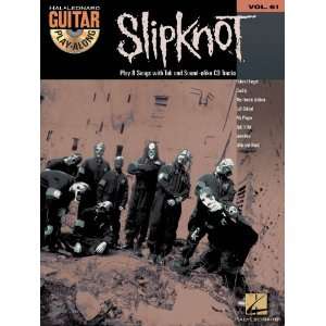  Hal Leonard Slipknot Guitar Play Along Series Book with CD 