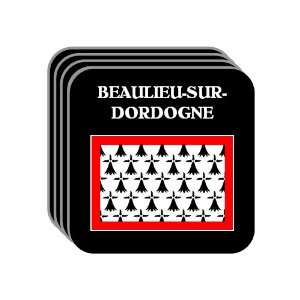  Limousin   BEAULIEU SUR DORDOGNE Set of 4 Mini Mousepad 