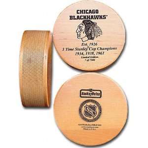  Chicago Blackhawks Laser Engraved Hockey Puck Sports 