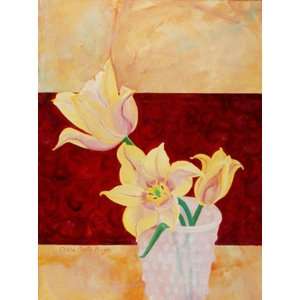  Lillies in Vase II by Claire Pavlik Purgus 20 X 16 Poster 