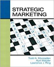 Strategic Marketing, (0136028047), Todd Mooradian, Textbooks   Barnes 