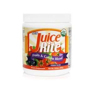  JUICE RITE® FRUITS & GREENS BLEND (Organic) 390g Health 