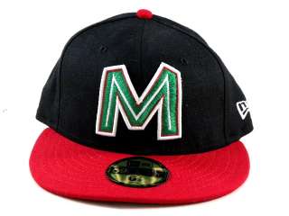 New Era Mexico WBC Black/Red/White Fitted Hat Cap Men  