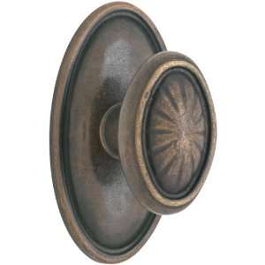 Emtek 720PA Medium Bronze   Parma Lost Wax Cast Bronze Privacy Knobset