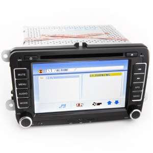7inch Car DVD GPS supported Bluetooth Rear view camera TV tuner Touch 