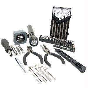  45 Piece Tool Kit with Pliers, Precision Screwdriver Set 