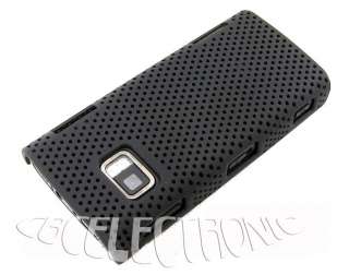 New Black Perforated case back cover for Nokia x6  