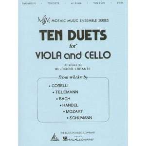   Viola and Cello   arranged by Belisario Errante   Boston Music Company