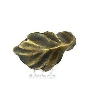  Copia bronze   vineyard leaf finger pull in antique bronze 