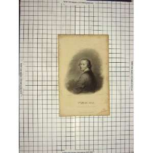    1836 ANTIQUE PORTRAIT LORD HOLLAND BEAUCLIRK BELLIN