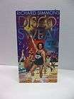 RICHARD SIMMONS DISCO SWEAT   FAREWELL TO FAT  VHS Workout Exercise 