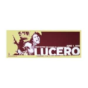  LUCERO   Limited Edition Concert Poster   by PowerHouse 