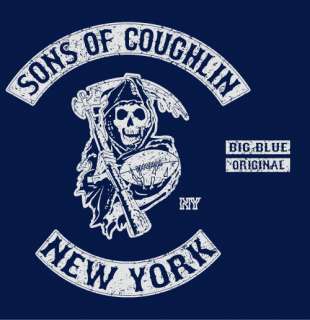 SONS OF COUGHLIN New York Tom Giants T Shirt Sm Small  