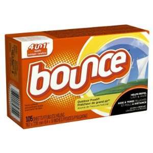  Bounce Fabric Softener Sheets   Outdoor Fresh, 105 ct 