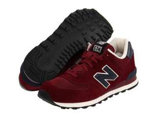 New Balance ML574 BNV Classics Lifestyle Mens Shoes Sneakers Burgundy 