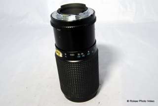 Nikon Tokina 80 200mm f4 Lens AI S manual focus RMC II  