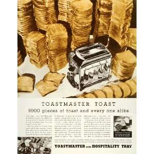  1935 Ad McGraw Electric Toastmaster Toaster With Tray 