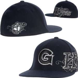Top Of The World Georgetown Hoyas Brigade Team Color Hat One Size Fits 