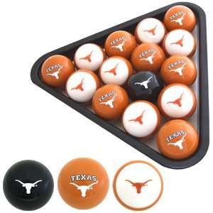  Texas Longhorns Officially Licensed Billiard Balls by 