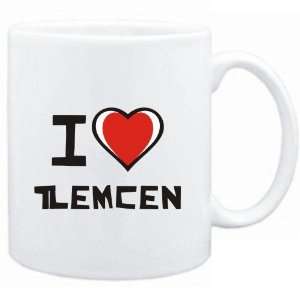  Mug White I love Tlemcen  Cities
