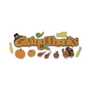  Jolees Boutique Title Wave Stickers   Giving Thanks 