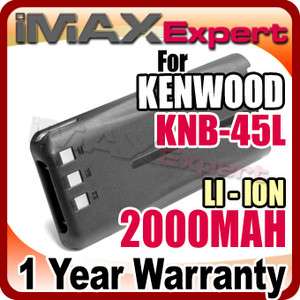 KNB 45L Battery for KENWOOD TK 2200LP TK 2212L TK 3212L  