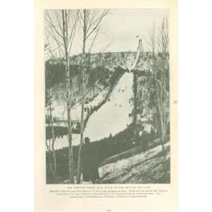   1908 National Ski Tournament Chester Creek Hill Rudd 