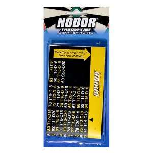   Nodor Throw Line with Outchart for Steel Tip Darts