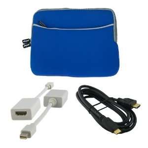  to HDMI Adapter + 6 Feet HDMI to HDMI Cable + 13.3inch Laptop 