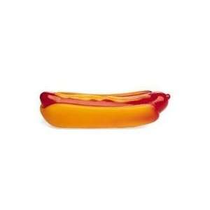 Best Quality Vinyl Hot Dog Toy W/Squeaker / Size 5 Inch By Ethical Dog 